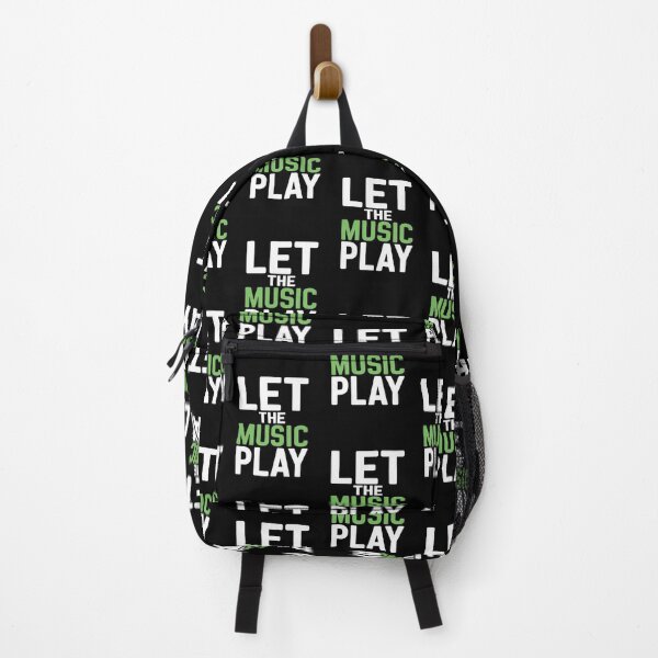 Item preview, Let The Music Play Modern Typography Music Lover designed and sold by DrukNaStyl.