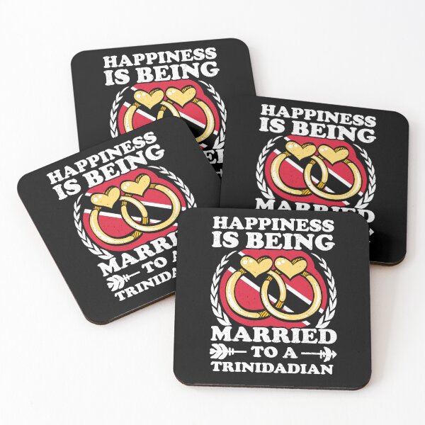 Item preview, Happiness Is Being Married To A Trinidadian   designed and sold by GabbyKash.