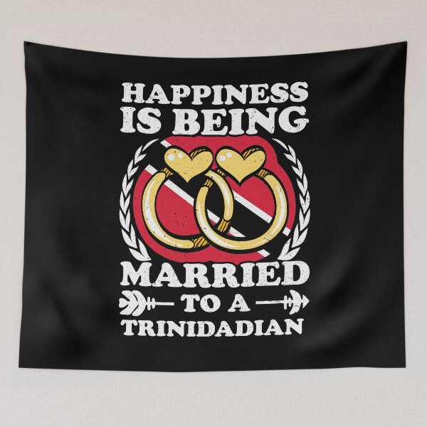 Item preview, Happiness Is Being Married To A Trinidadian   designed and sold by GabbyKash.