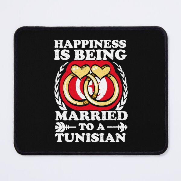 Item preview, Happiness Is Being Married To A Tunisian designed and sold by GabbyKash.