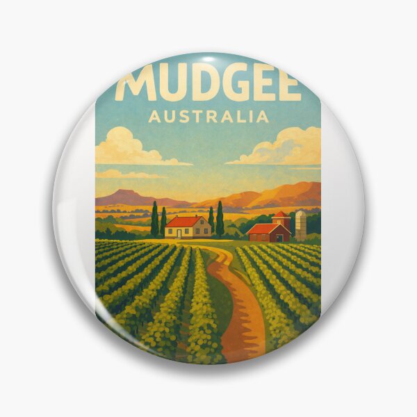 Item preview, Mudgee New South Wales with Central Tablelands Wine Region designed and sold by Places On Earth.