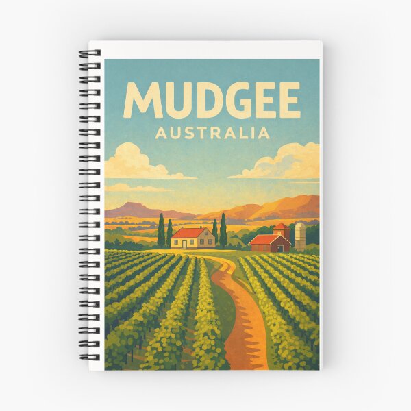 Item preview, Mudgee New South Wales with Central Tablelands Wine Region designed and sold by Places On Earth.