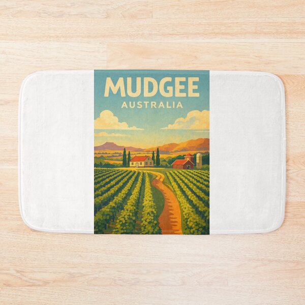 Item preview, Mudgee New South Wales with Central Tablelands Wine Region designed and sold by Places On Earth.