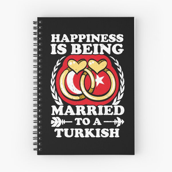 Item preview, Happiness Is Being Married To A Turkish designed and sold by GabbyKash.
