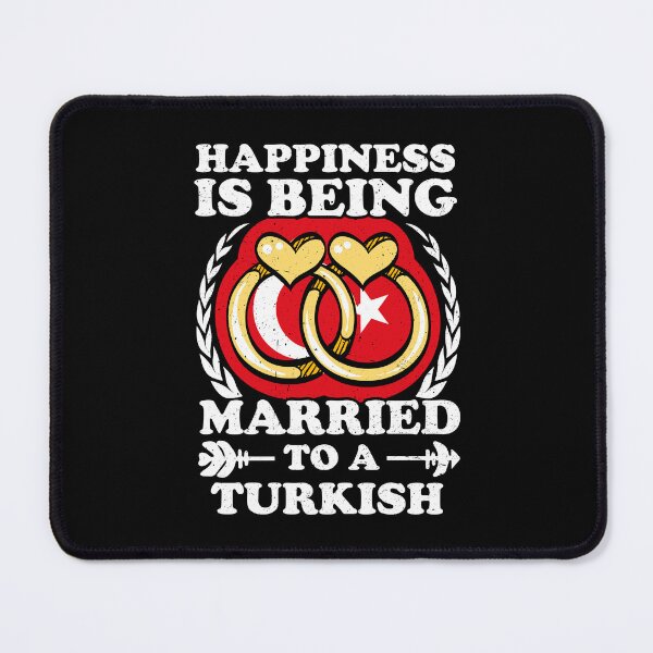 Item preview, Happiness Is Being Married To A Turkish designed and sold by GabbyKash.