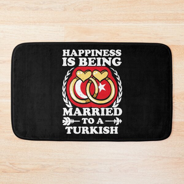 Item preview, Happiness Is Being Married To A Turkish designed and sold by GabbyKash.