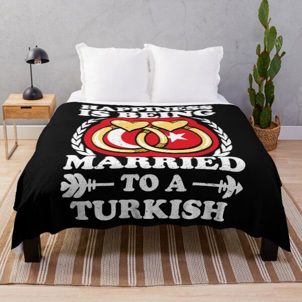 Item preview, Happiness Is Being Married To A Turkish designed and sold by GabbyKash.