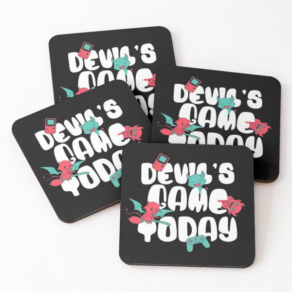 Item preview, Devil's Game Today Retro Gaming - Cute Kawaii Demon Art designed and sold by GenZFashion000.