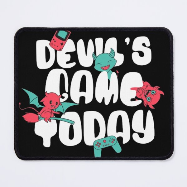 Item preview, Devil's Game Today Retro Gaming - Cute Kawaii Demon Art designed and sold by GenZFashion000.
