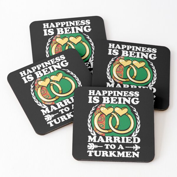 Item preview, Happiness Is Being Married To A Turkmen   designed and sold by GabbyKash.