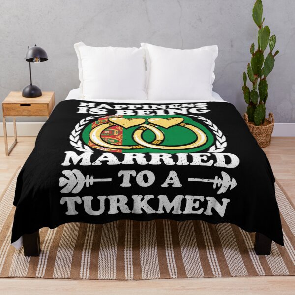 Item preview, Happiness Is Being Married To A Turkmen designed and sold by GabbyKash.