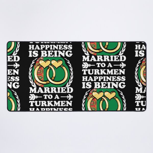 Item preview, Happiness Is Being Married To A Turkmen designed and sold by GabbyKash.