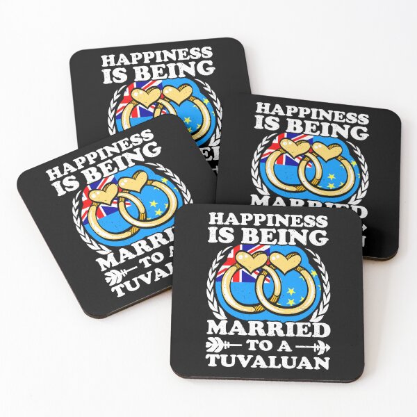 Item preview, Happiness Is Being Married To A Tuvaluan designed and sold by GabbyKash.