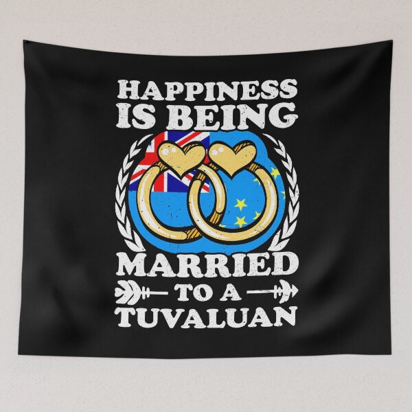Item preview, Happiness Is Being Married To A Tuvaluan designed and sold by GabbyKash.