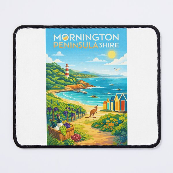Item preview, Mornington Peninsula Shire Australia – Portsea Lighthouse, Sorrento and Port Phillip Bay Coastline designed and sold by Places On Earth.