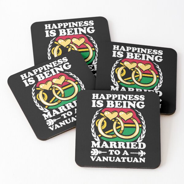 Item preview, Happiness Is Being Married To A Vanuatuan designed and sold by GabbyKash.