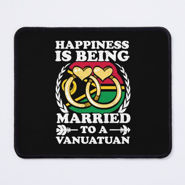 Item preview, Happiness Is Being Married To A Vanuatuan designed and sold by GabbyKash.