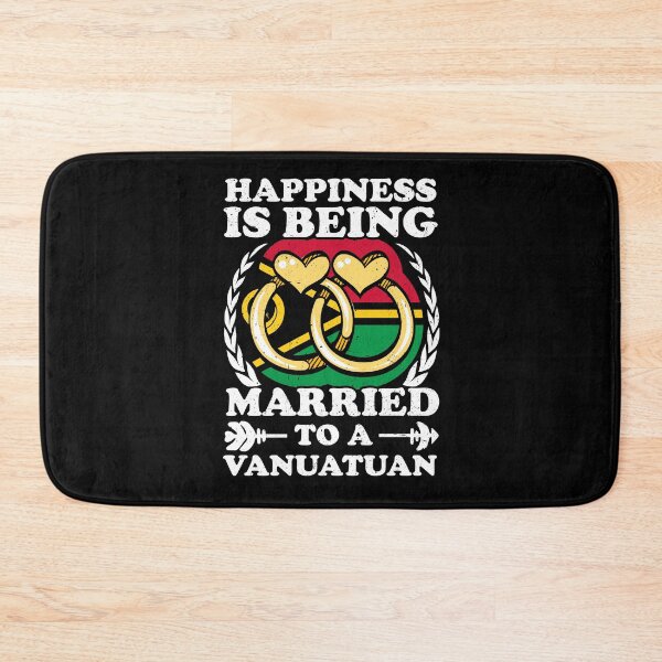 Item preview, Happiness Is Being Married To A Vanuatuan designed and sold by GabbyKash.