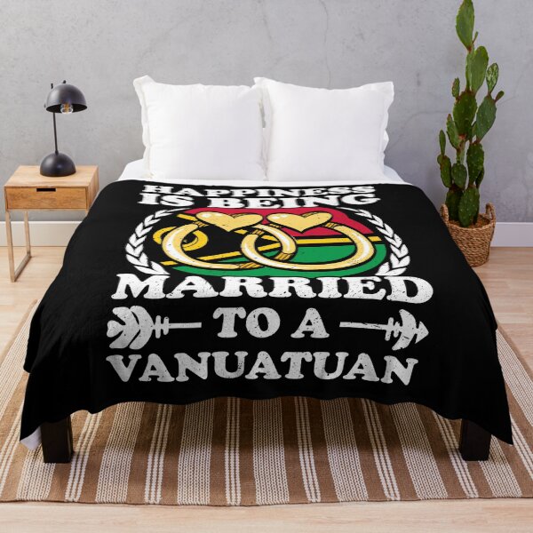 Item preview, Happiness Is Being Married To A Vanuatuan designed and sold by GabbyKash.