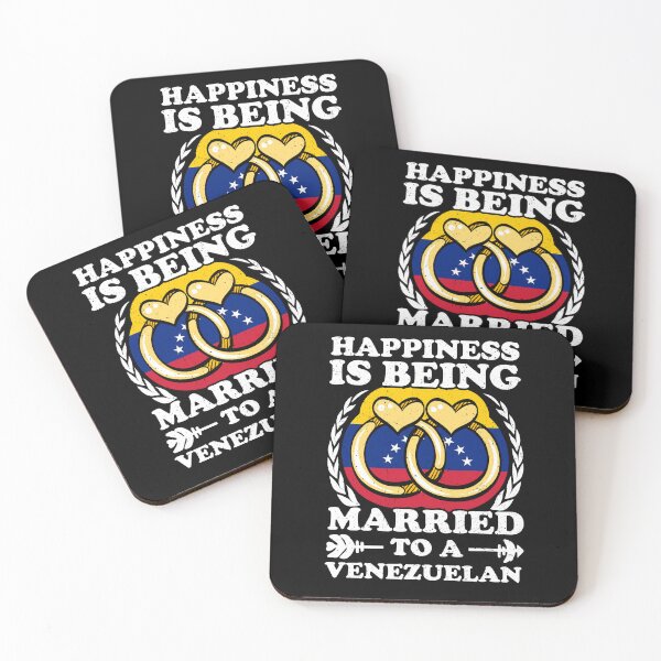 Item preview, Happiness Is Being Married To A Venezuelan designed and sold by GabbyKash.