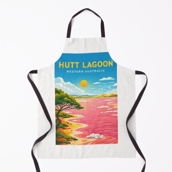 Item preview, Hutt Lagoon Western Australia – Port Gregory Pink Lake and Coral Coast designed and sold by Places On Earth.