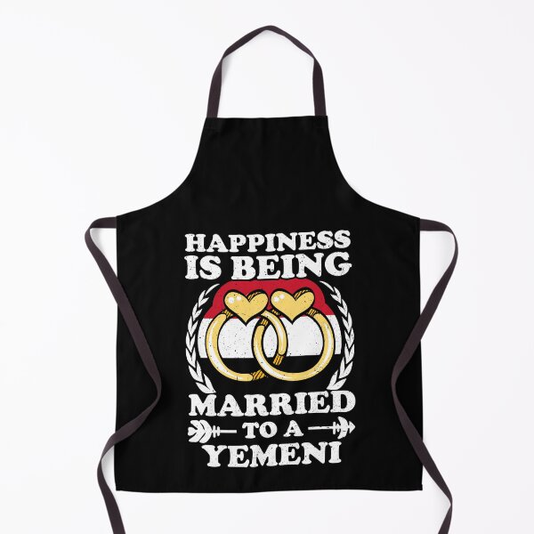 Item preview, Happiness Is Being Married To A Yemeni designed and sold by GabbyKash.