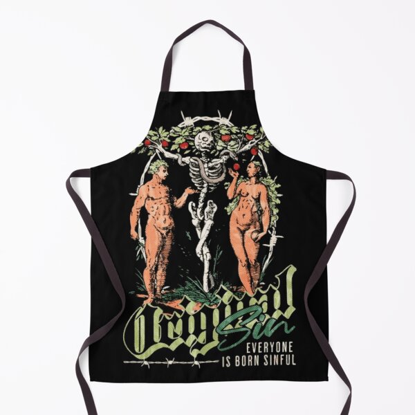 Item preview, Original Sin Skeleton Garden Art - Everyone is Born Sinful Design designed and sold by GenZFashion000.