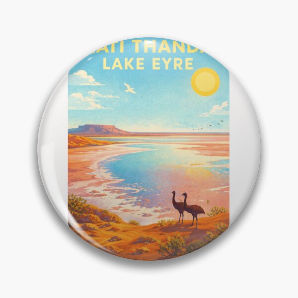 Item preview, Kati Thanda–Lake Eyre South Australia – Lake Eyre Basin, Marree and William Creek Outback Landscape designed and sold by Places On Earth.