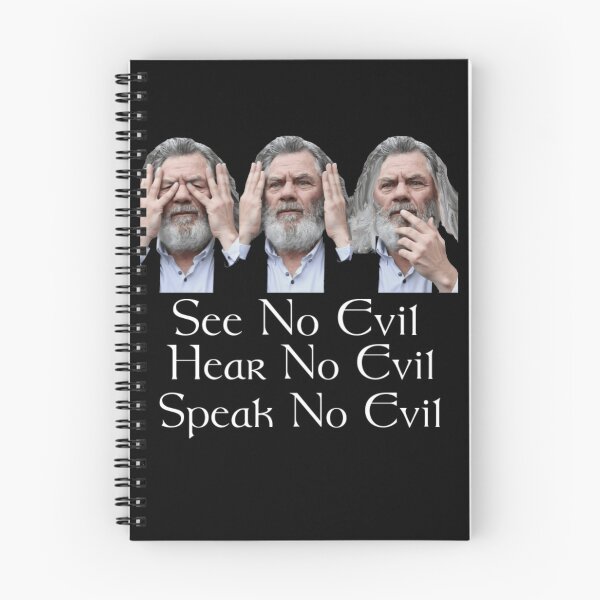 Item preview, See No Evil Hear No Evil Speak No Evil Gerry Hutch designed and sold by Flirt-Teez.