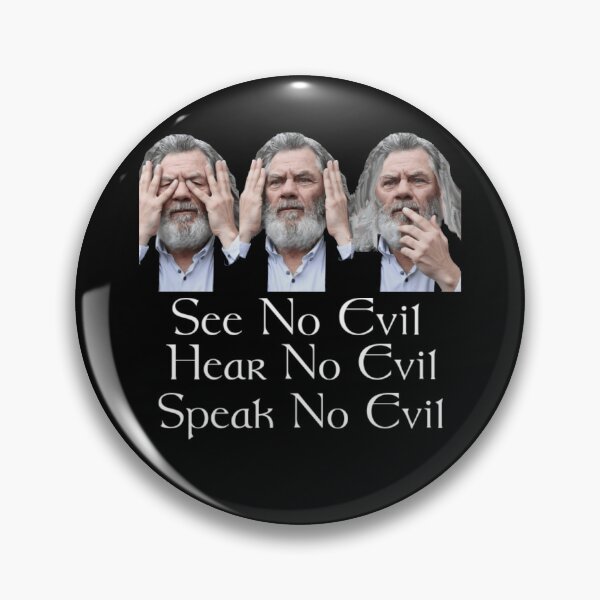 Item preview, See No Evil Hear No Evil Speak No Evil Gerry Hutch designed and sold by Flirt-Teez.