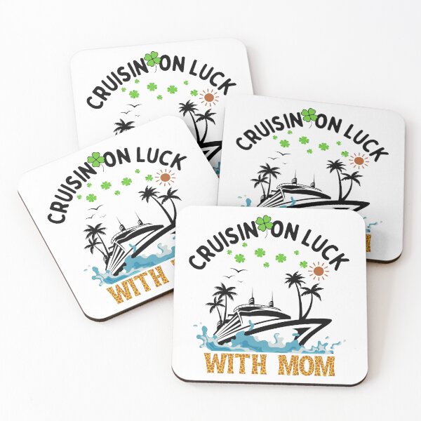 Item preview, Cruising On Luck With Mom St Patricks Day Family Cruise Shirt designed and sold by MotivaChic.
