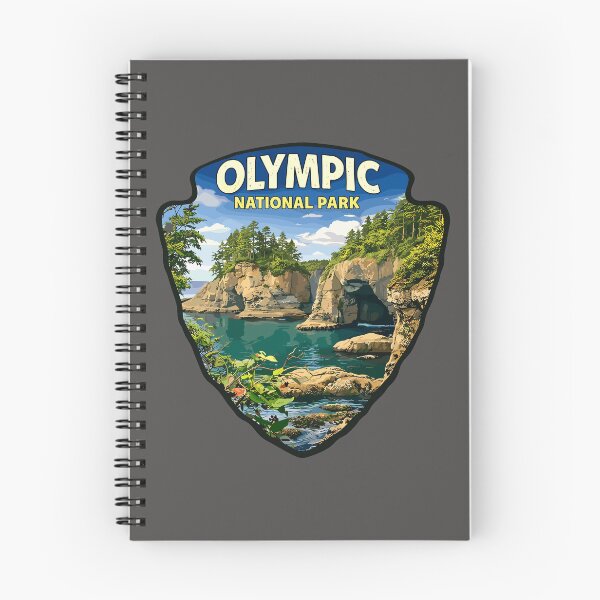 Item preview, Olympic National Park Sticker designed and sold by Gideon Emmerich.