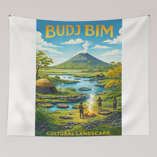 Item preview, Budj Bim Cultural Landscape Victoria – Gunditjmara Country, Lake Condah and Budj Bim National Park designed and sold by Places On Earth.