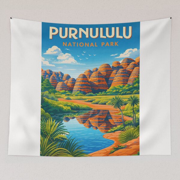 Item preview, Purnululu National Park Western Australia – Bungle Bungle Range, Kimberley Region and Ord River designed and sold by Places On Earth.