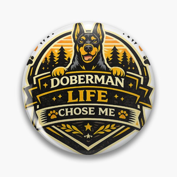 Item preview, Doberman Life Chose Me Proud Doberman Gift designed and sold by WildVista.