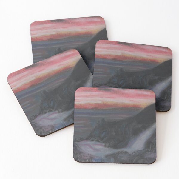 Item preview, Scenic Waterfall Chalk Drawing designed and sold by rachelmcintyreart.