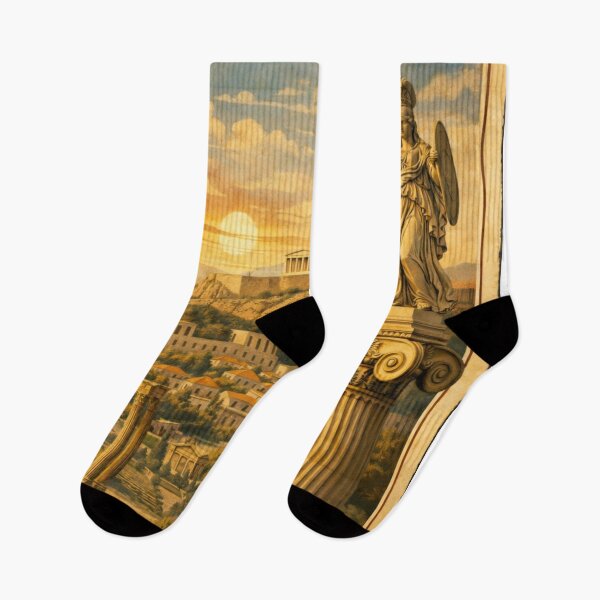 Item preview, Athens HELLAS Vintage Travel Poster Art designed and sold by mythographiaart.
