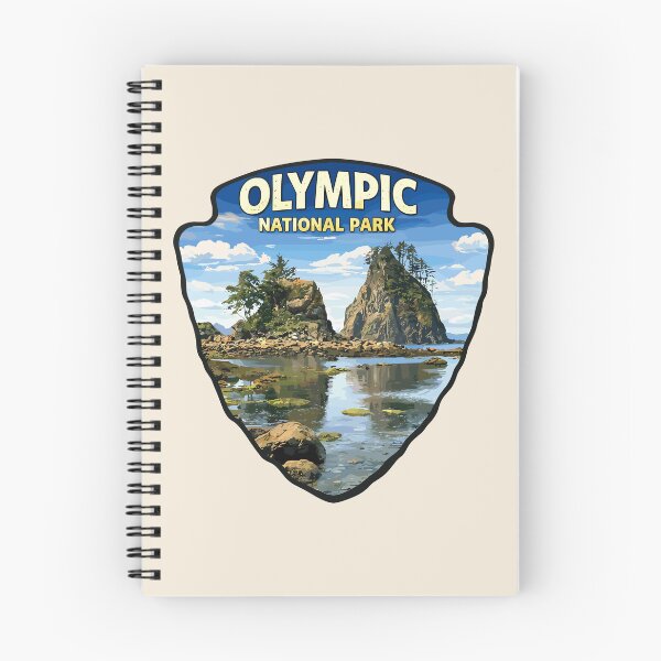 Item preview, Olympic National Park Sticker, Washington Poster designed and sold by Gideon Emmerich.