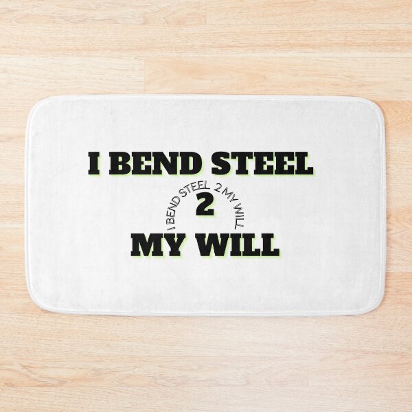 Item preview, I Bend Steel to My Will Shirt – Bold Welder T-Shirt for Metal Fabricators & Welding Pros designed and sold by IronMade Apparel.