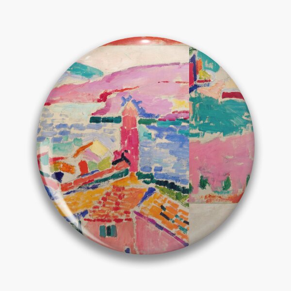 Item preview, View of Collioure by Henri Matisse: Fauvist Coastal Village Art Print designed and sold by artofuniverse.