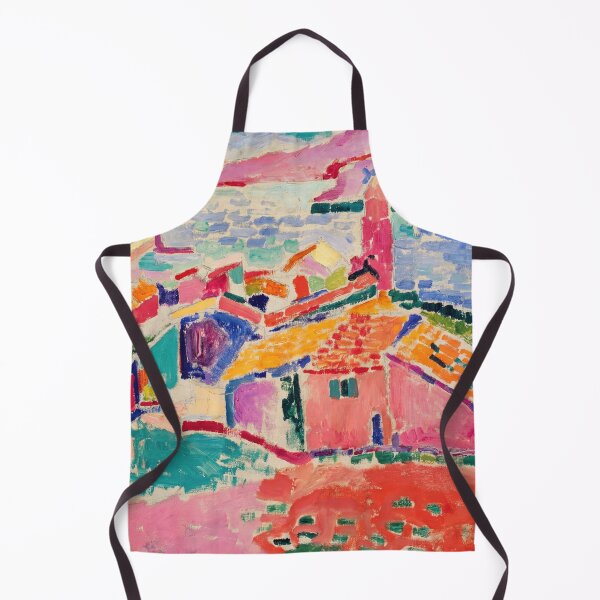 Item preview, View of Collioure by Henri Matisse: Fauvist Coastal Village Art Print designed and sold by artofuniverse.