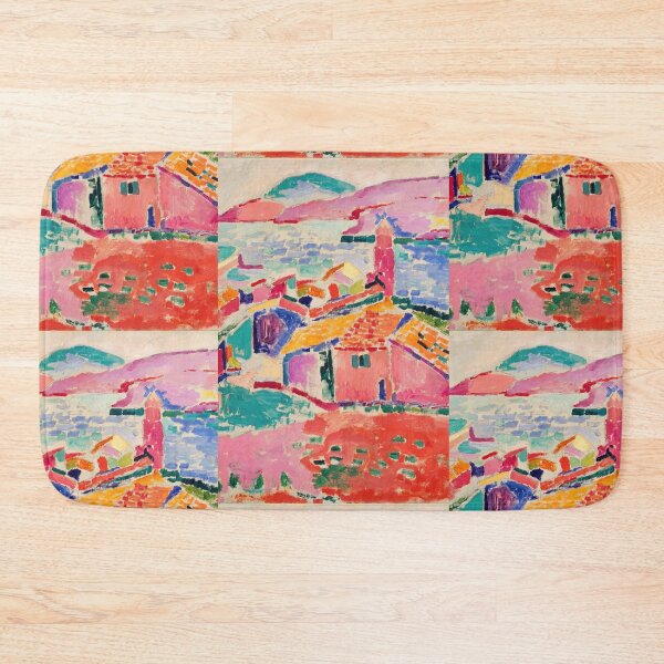 Item preview, View of Collioure by Henri Matisse: Fauvist Coastal Village Art Print designed and sold by artofuniverse.