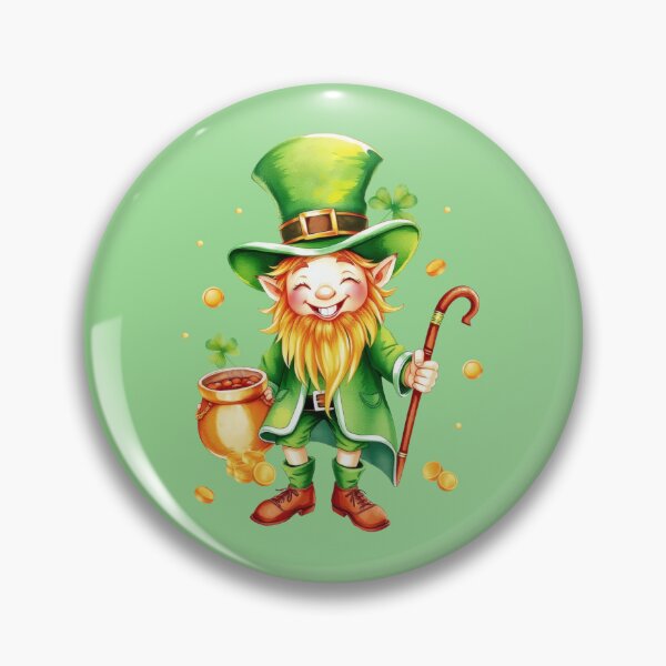 Item preview, St. Patrick's Day Irish Leprechaun designed and sold by UnhingedBird.