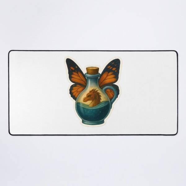Item preview, Dragon Spirit in a Butterfly Bottle designed and sold by Yomere.