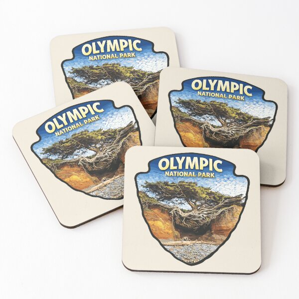 Item preview, Olympic National Park Magnet, Washington Poster designed and sold by Gideon Emmerich.