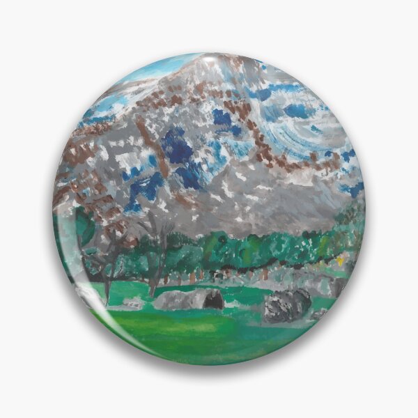 Item preview, Wintry Landscape Acrylic Painting designed and sold by rachelmcintyreart.
