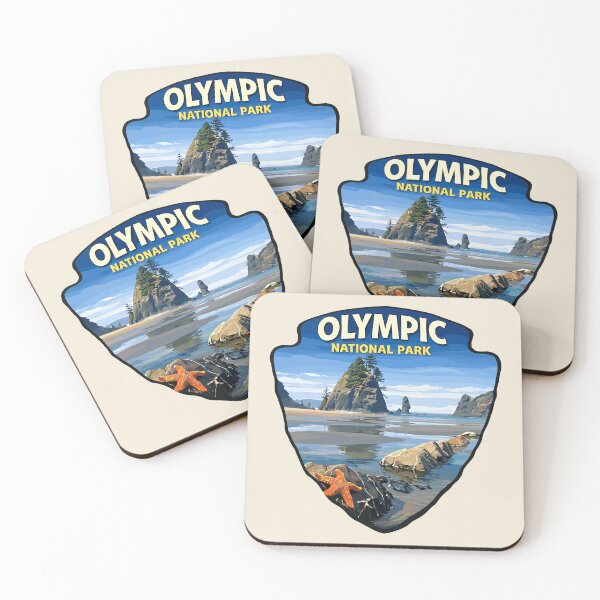 Item preview, Olympic National Park Sticker designed and sold by Gideon Emmerich.