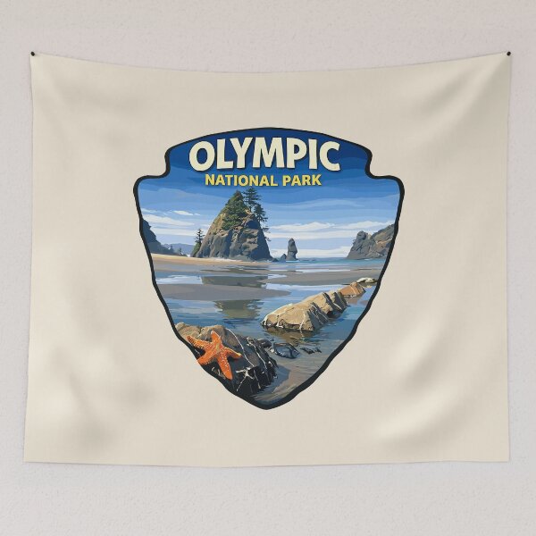 Item preview, Olympic National Park Sticker designed and sold by Gideon Emmerich.