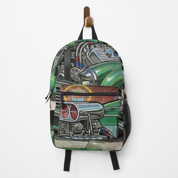 Item preview, Supercharged Woody Wagon Hot Rod – Cartoon Garage Classic designed and sold by Random Designs.