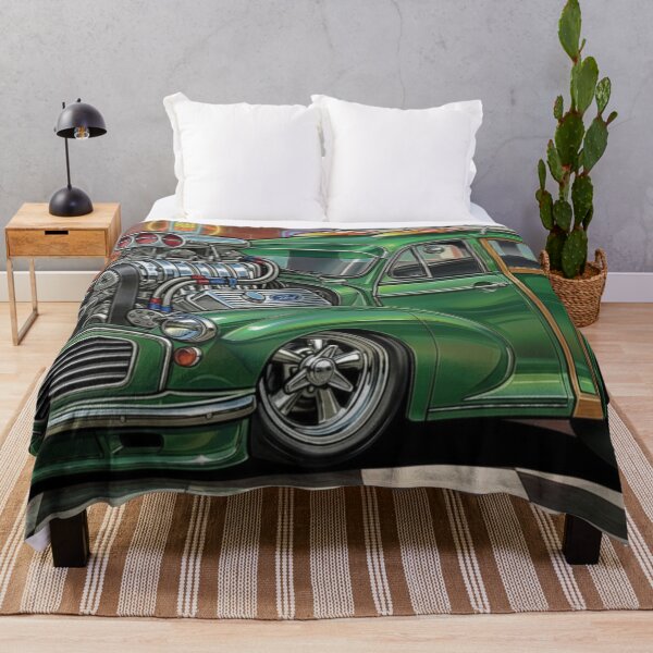 Item preview, Supercharged Woody Wagon Hot Rod – Cartoon Garage Classic designed and sold by Random Designs.
